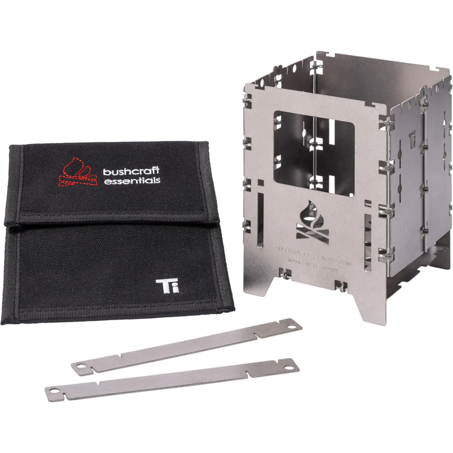 Bushcraft Essentials Bushbox LF Titanium - Hobo-Kocher - Image 3