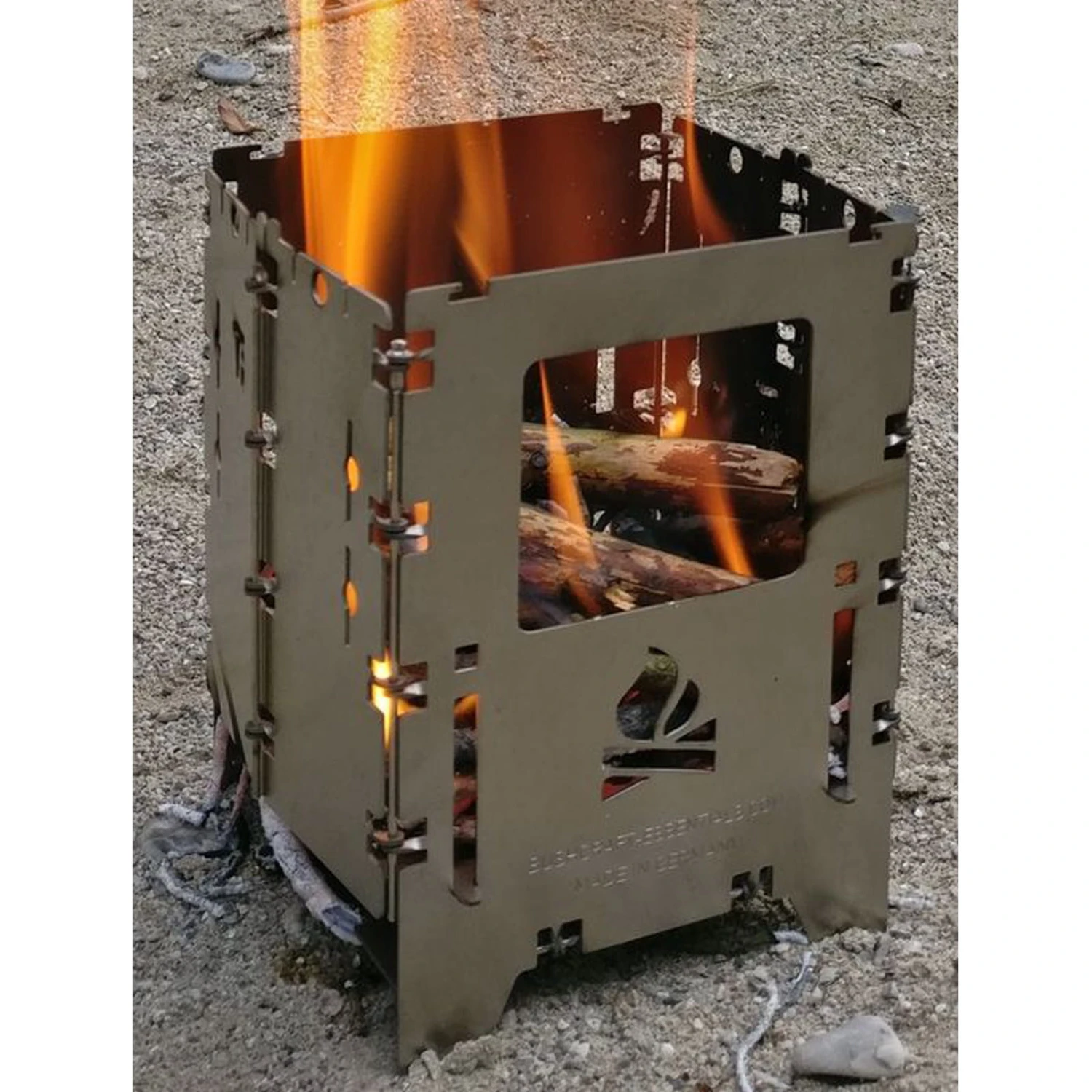 Bushcraft Essentials Bushbox LF Titanium - Hobo-Kocher - Image 7