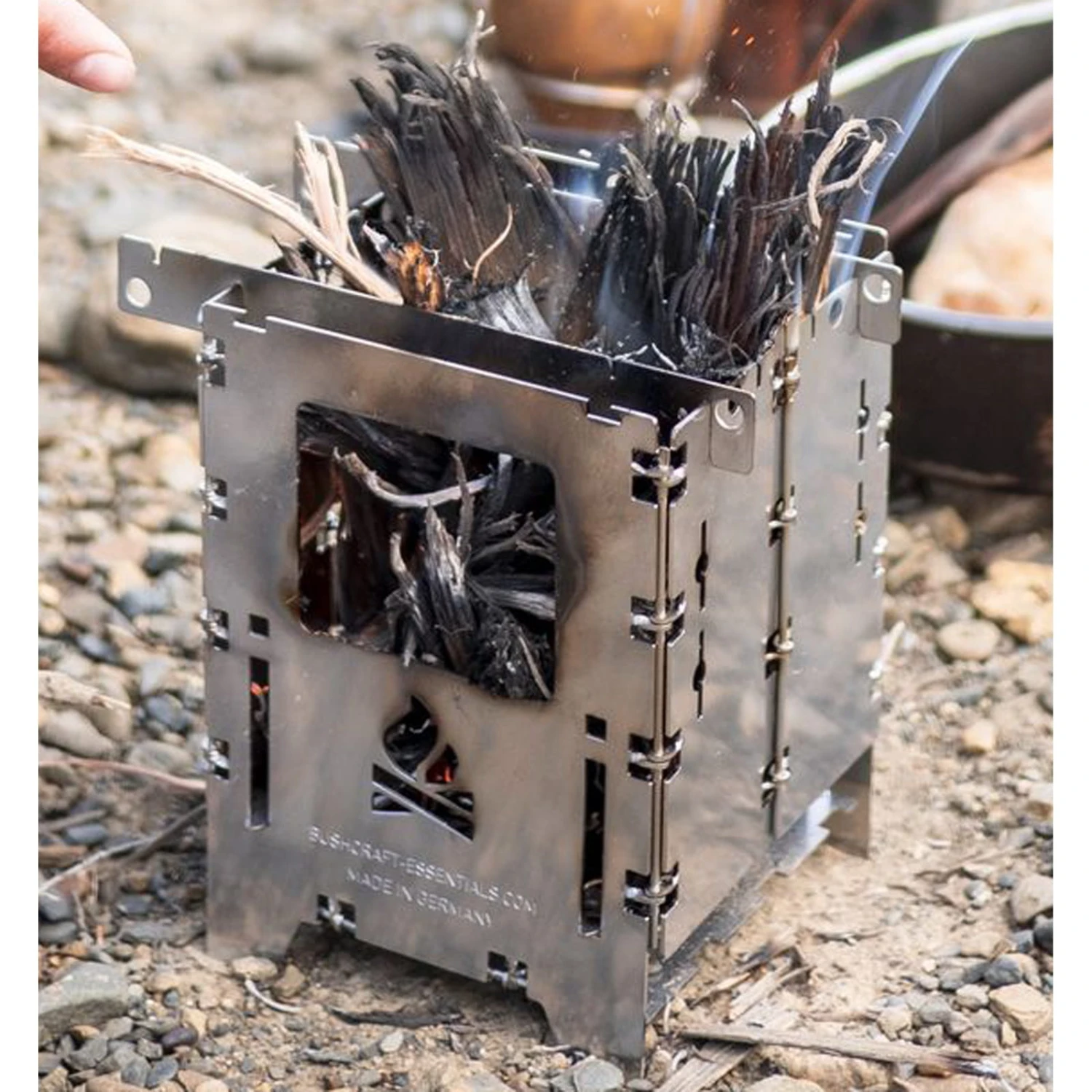 Bushcraft Essentials Bushbox LF Set - Hobo-Kocher - Image 13