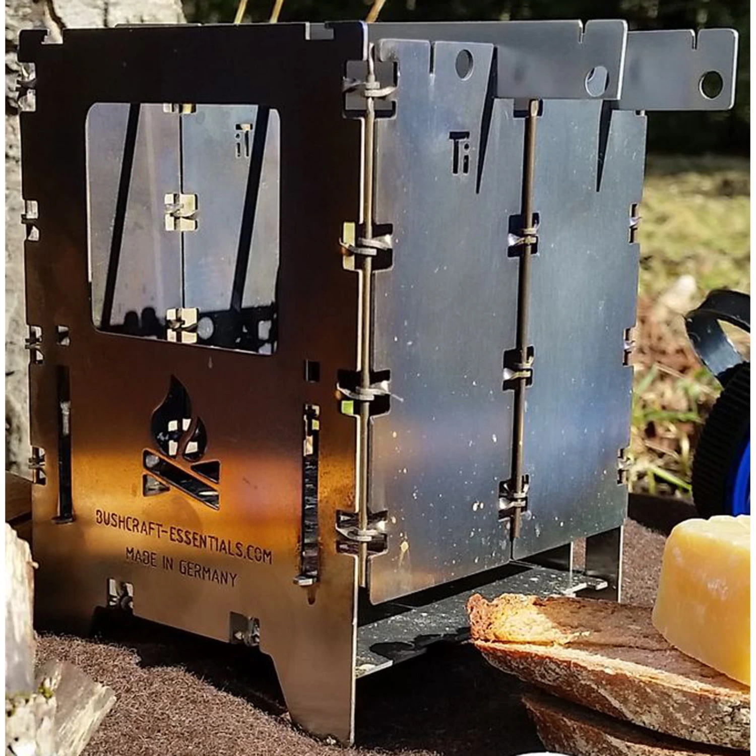 Bushcraft Essentials Bushbox LF Titanium - Hobo-Kocher - Image 9