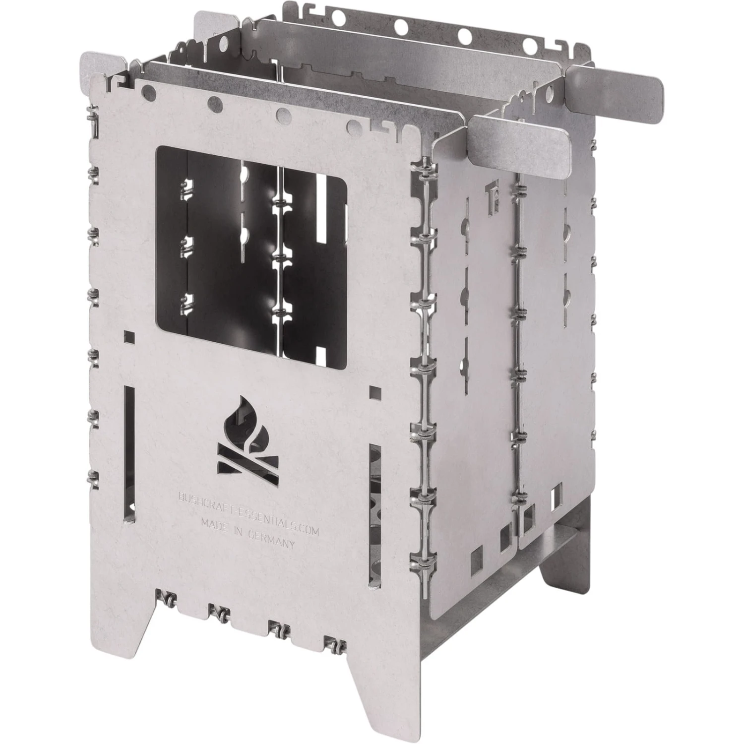 Bushcraft Essentials Bushbox XL Titanium Premium Set - HOBO Kocher - Image 2