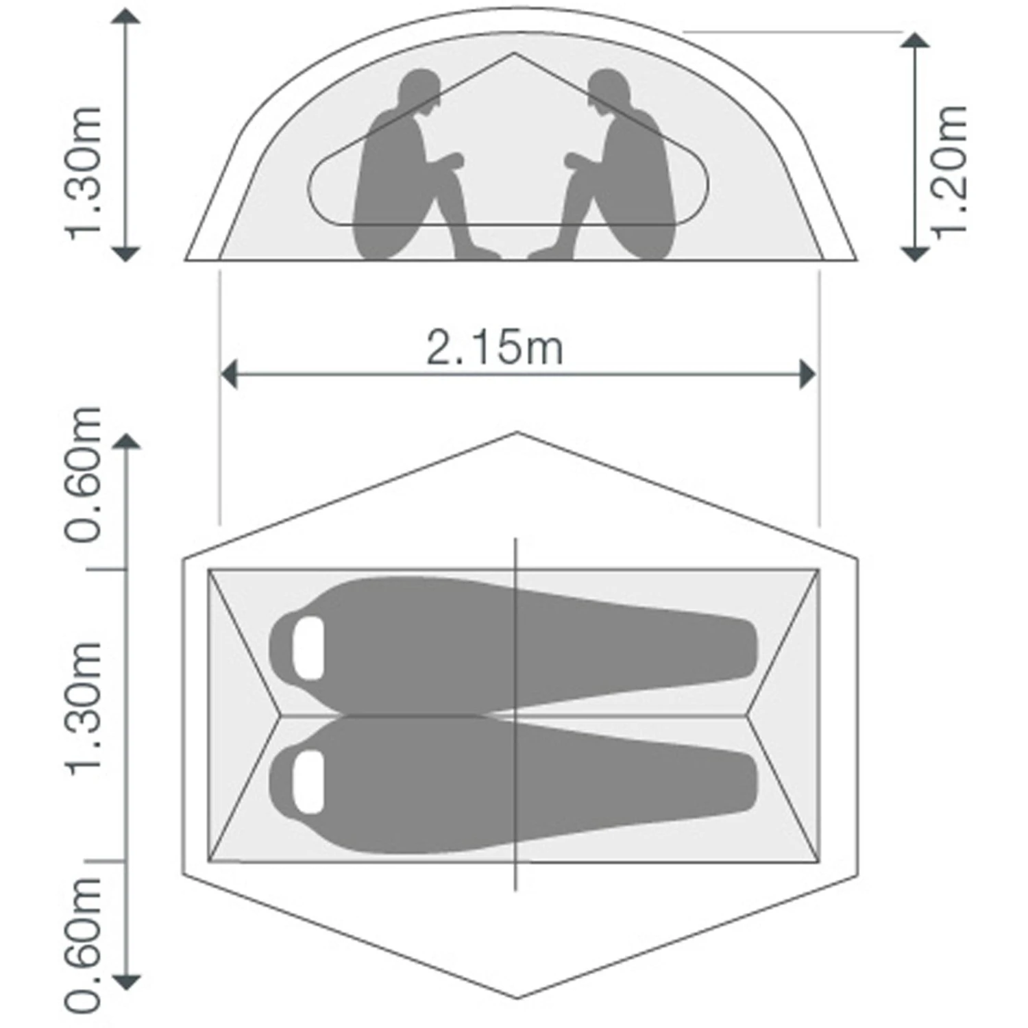 EXPED Lyra II - 2-Personen-Zelt - Image 5