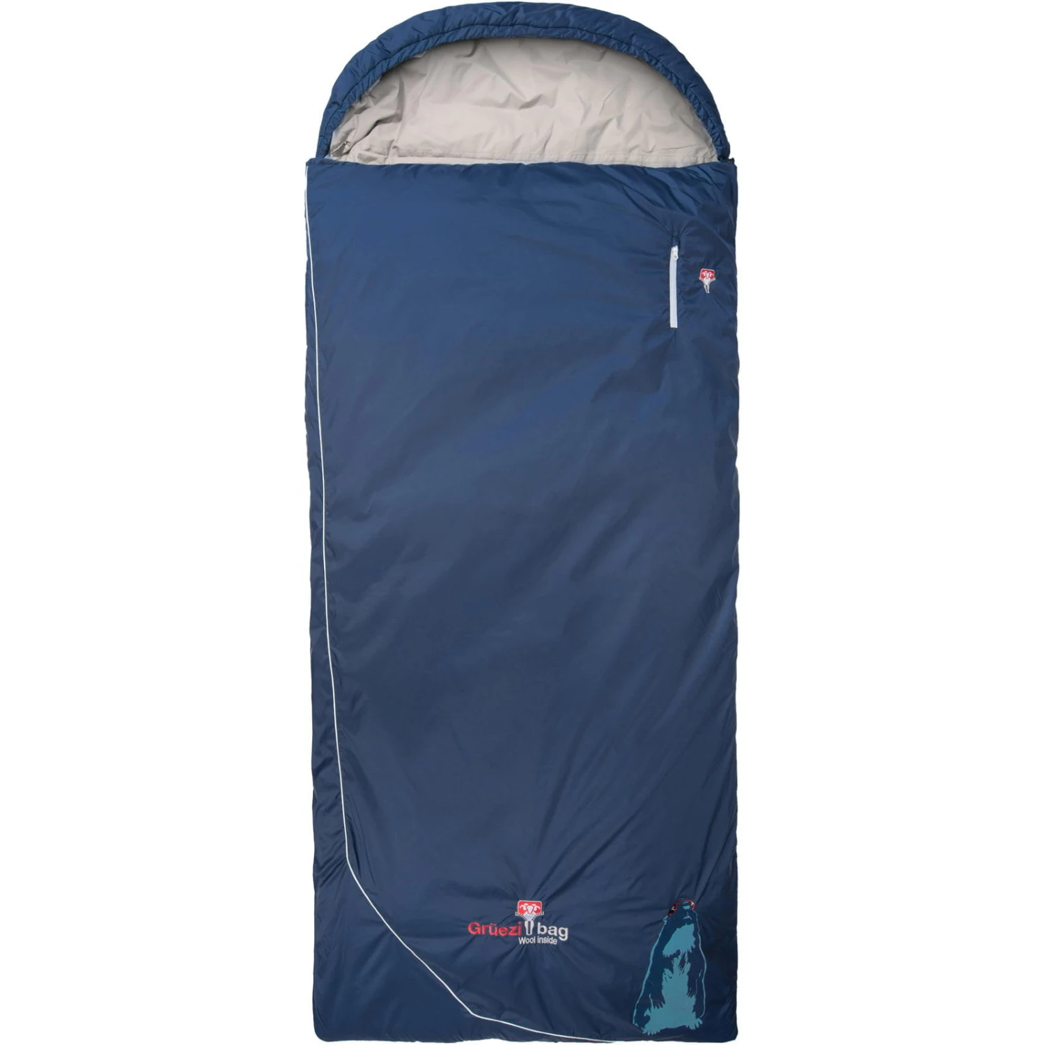 Grüezi Bag Biopod Wolle Murmeltier Comfort XXL - Deckenschlafsack