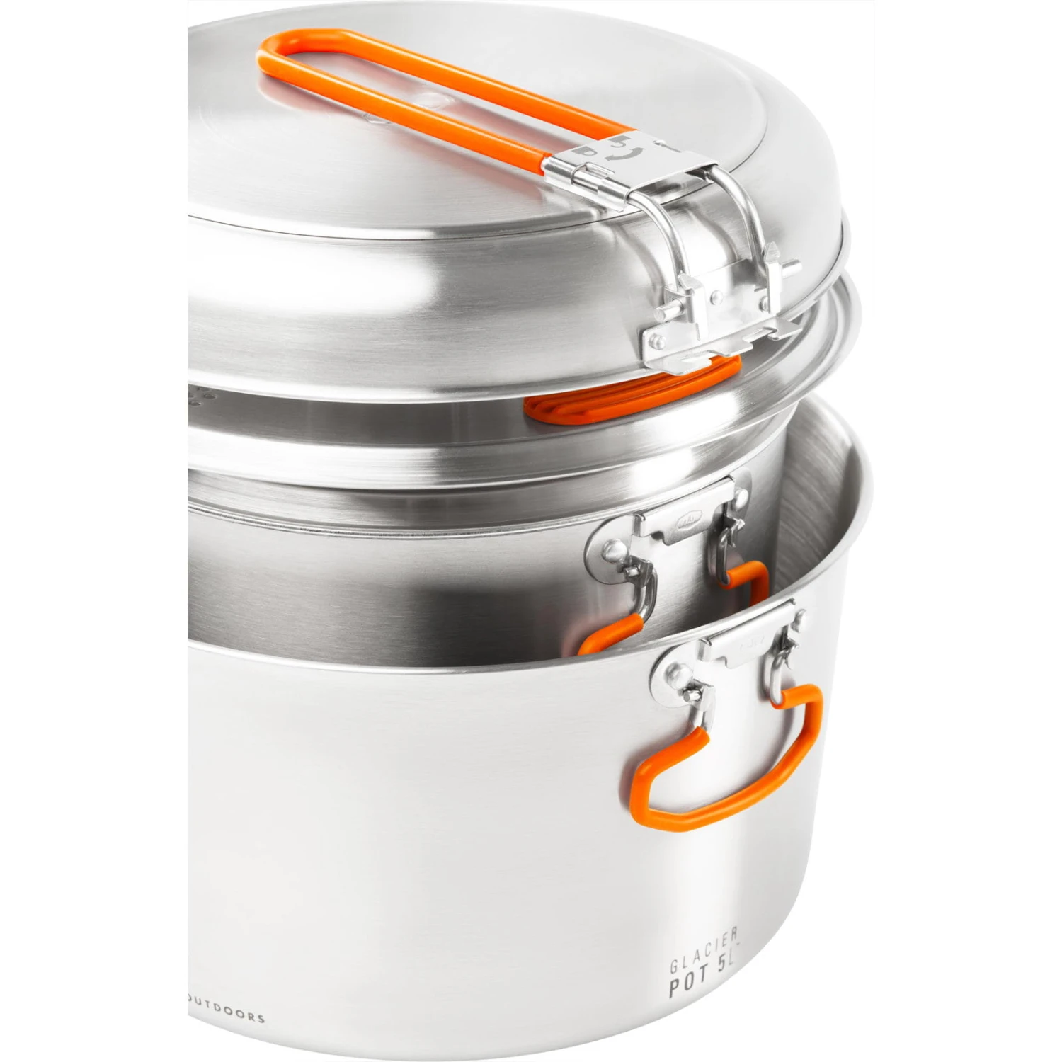 GSI Galcier Stainless Base Camper Large Set - Kochset - Image 2