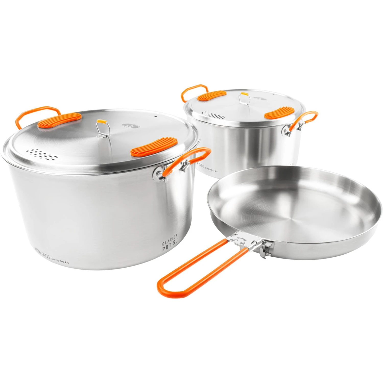 GSI Galcier Stainless Base Camper Large Set - Kochset - Image 13