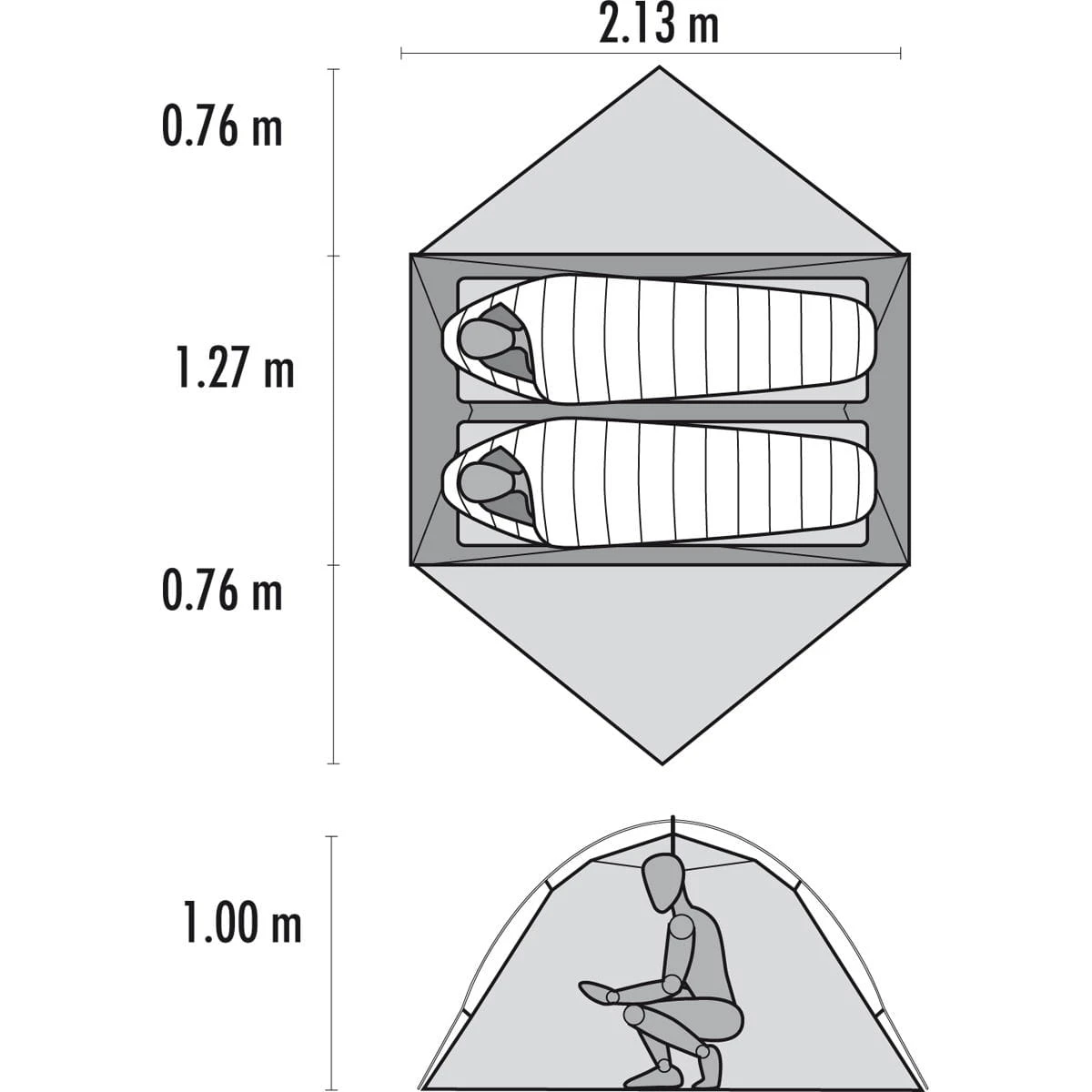 MSR Hubba Hubba NX - 2 Personen Zelt - Image 8