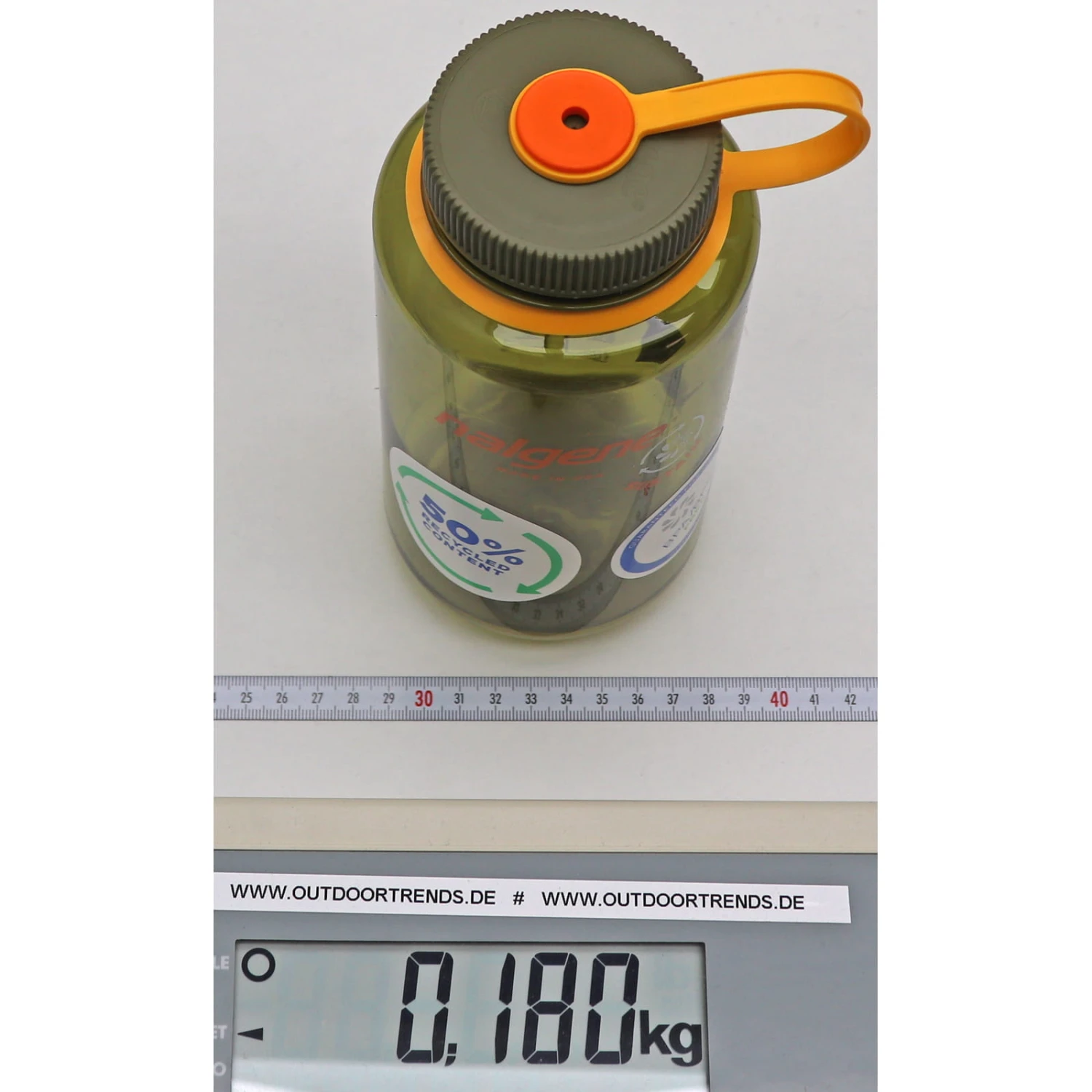 Nalgene Weithals Sustain Trinkflasche 1,0 Liter - Image 2