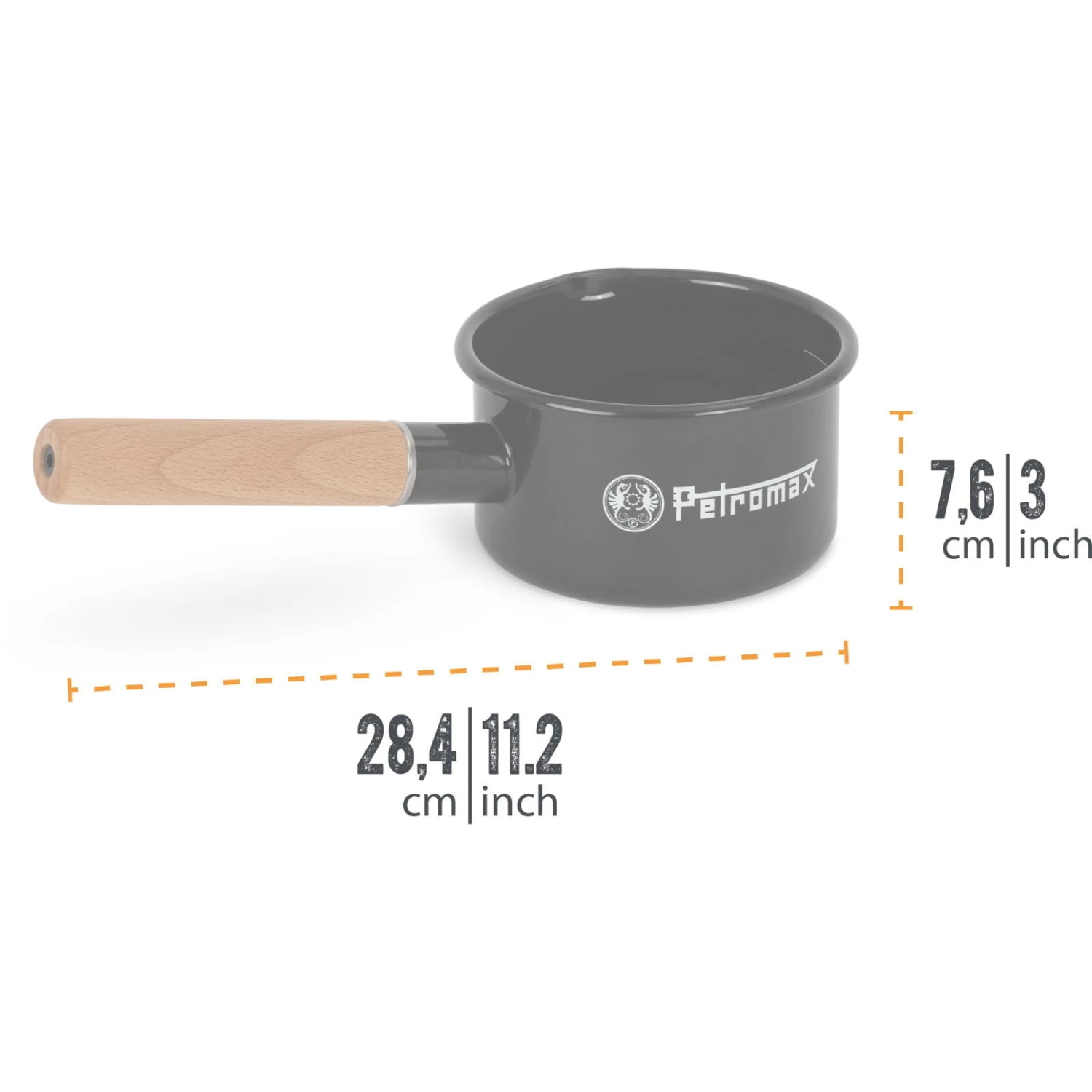 Petromax Panen 0.5 - Emaille Stieltopf - Image 4