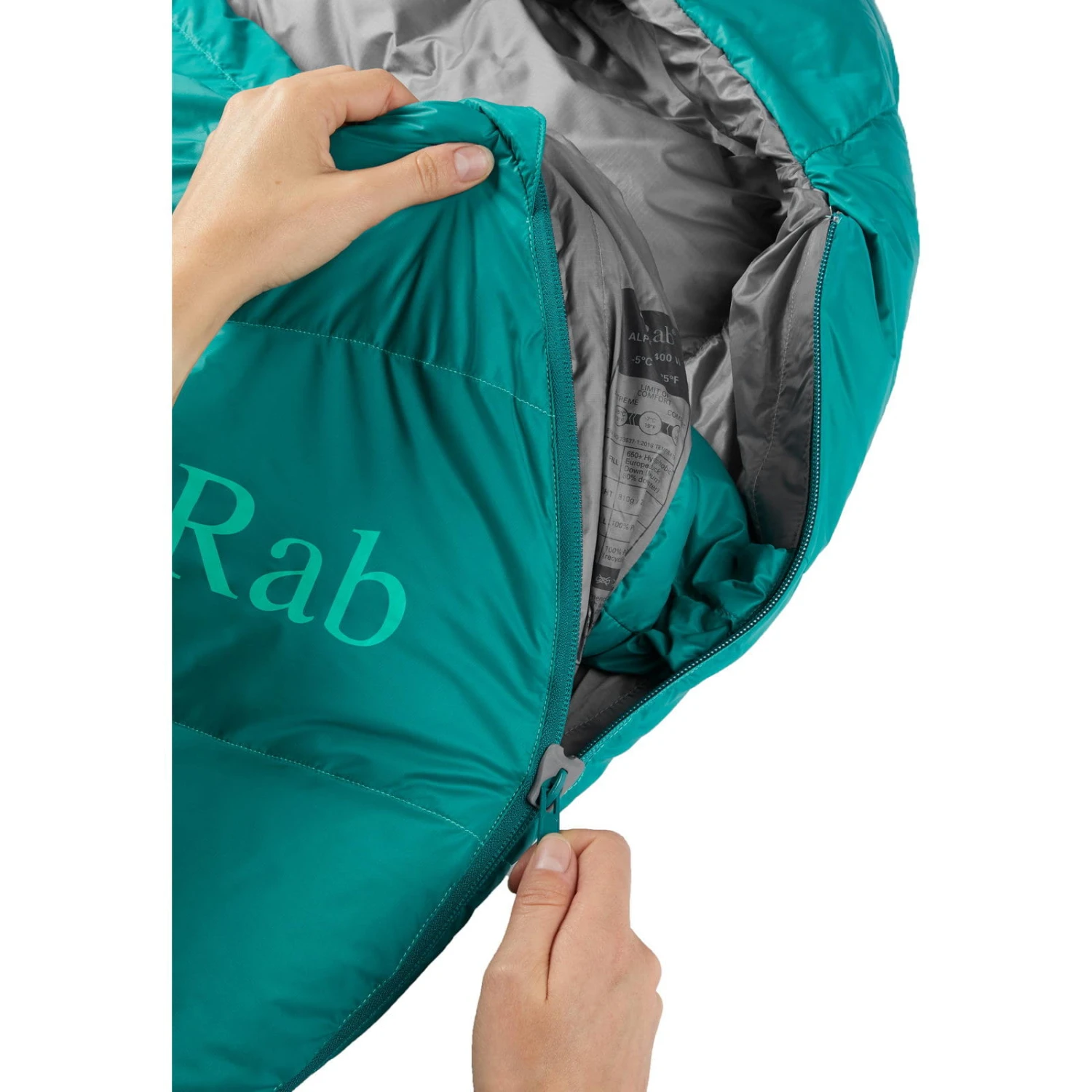 Rab Alpine 400 Women - Daunenschlafsack - Image 9
