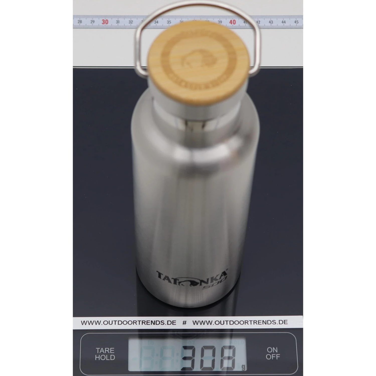 Tatonka Hot + Cold Stuff Bamboo Lid 500 - Thermosflasche - Image 3