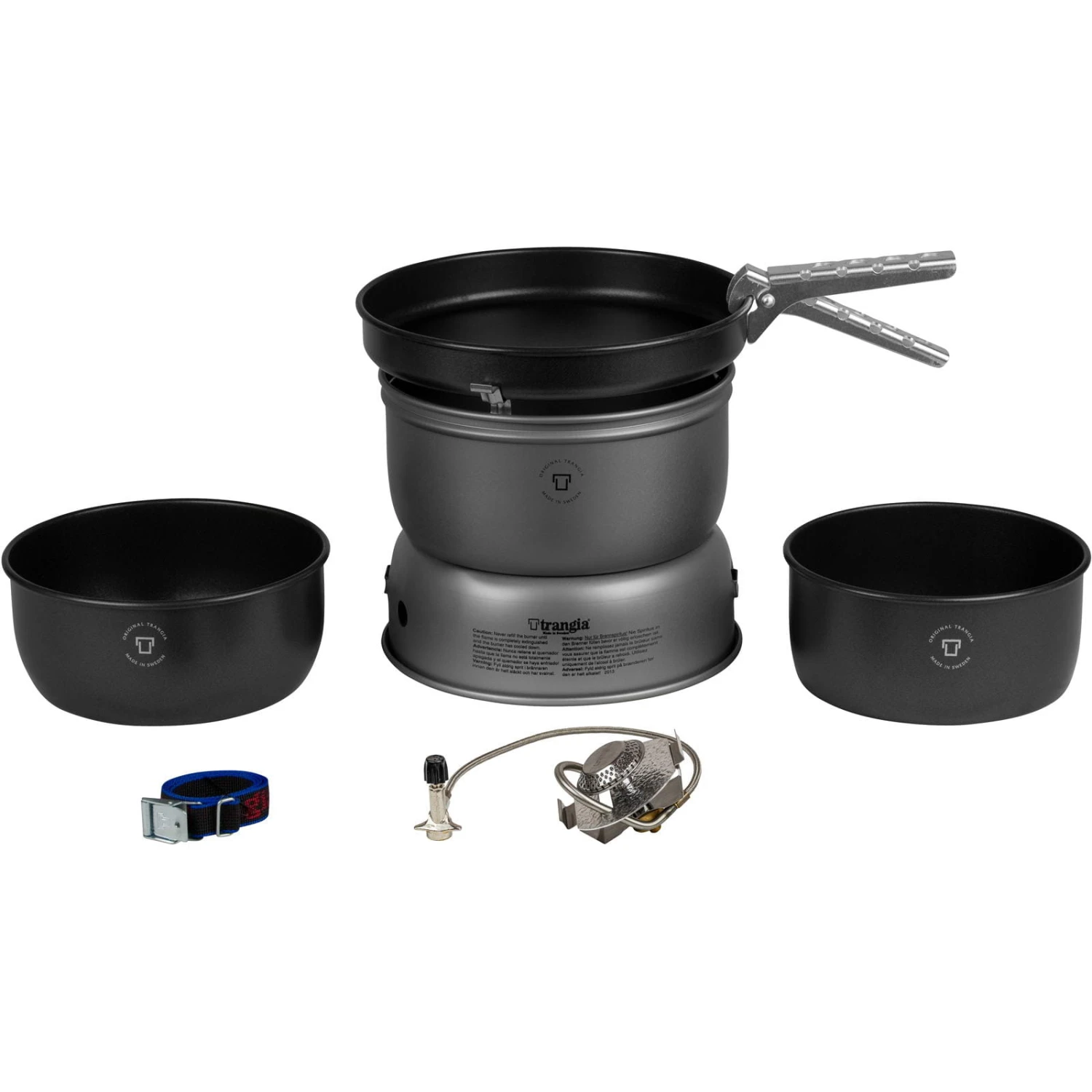 Trangia Sturmkocher Set Groß 25-5 HA Gas - Ohne Wasserkessel