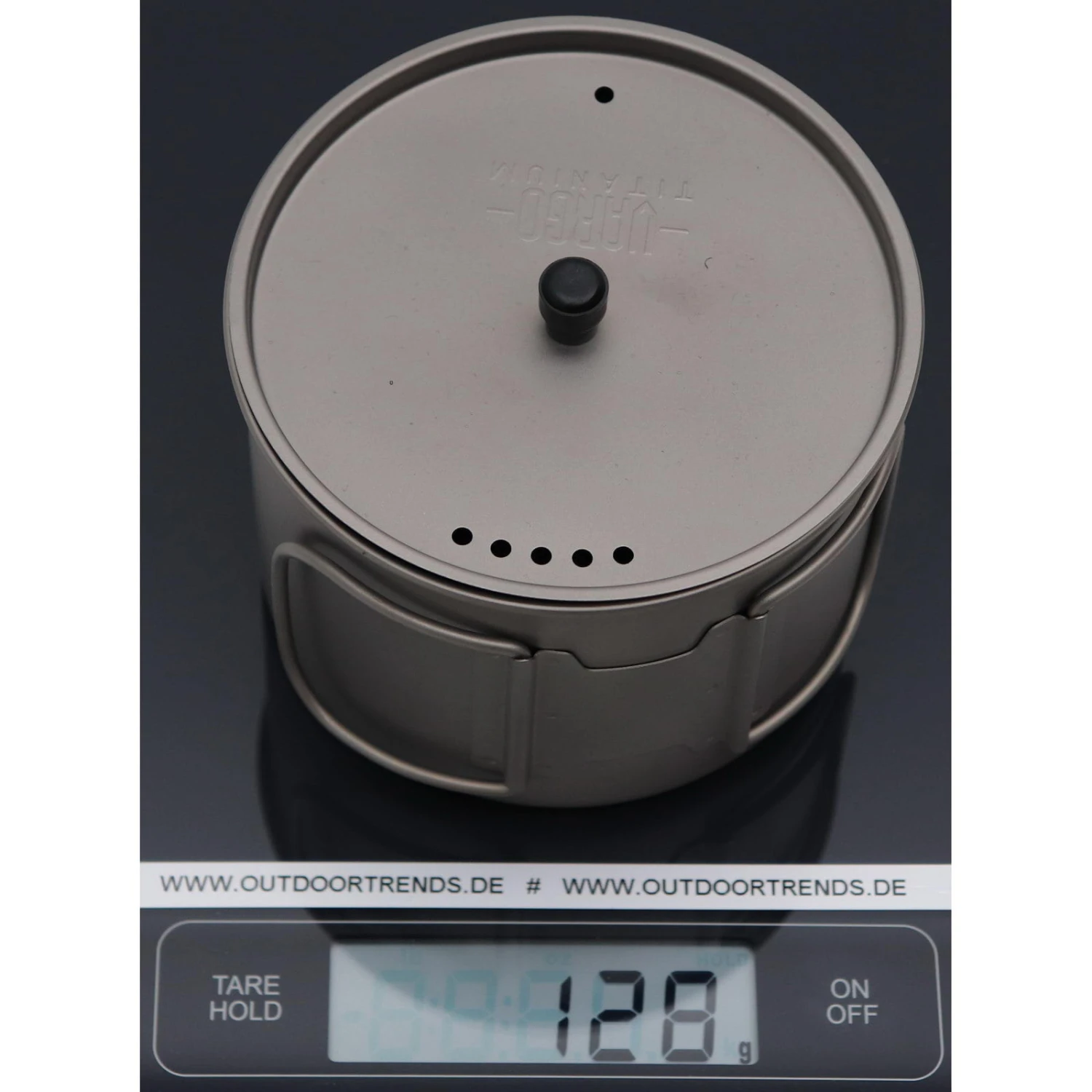 VARGO Ti-Lite Mug 0,9L - Titan Becher - Image 3