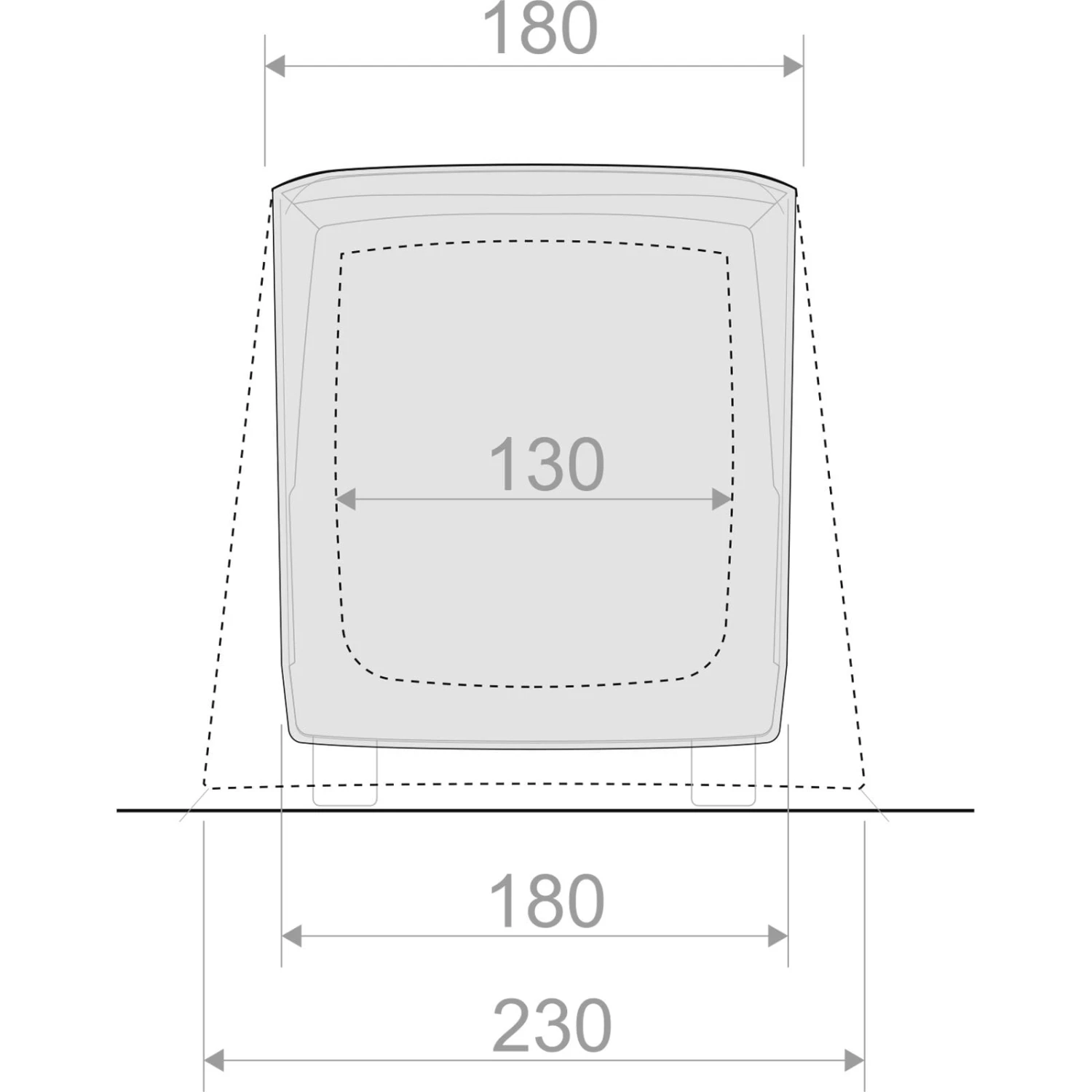 VAUDE Drive Van Trunk - Heckzelt - Image 4